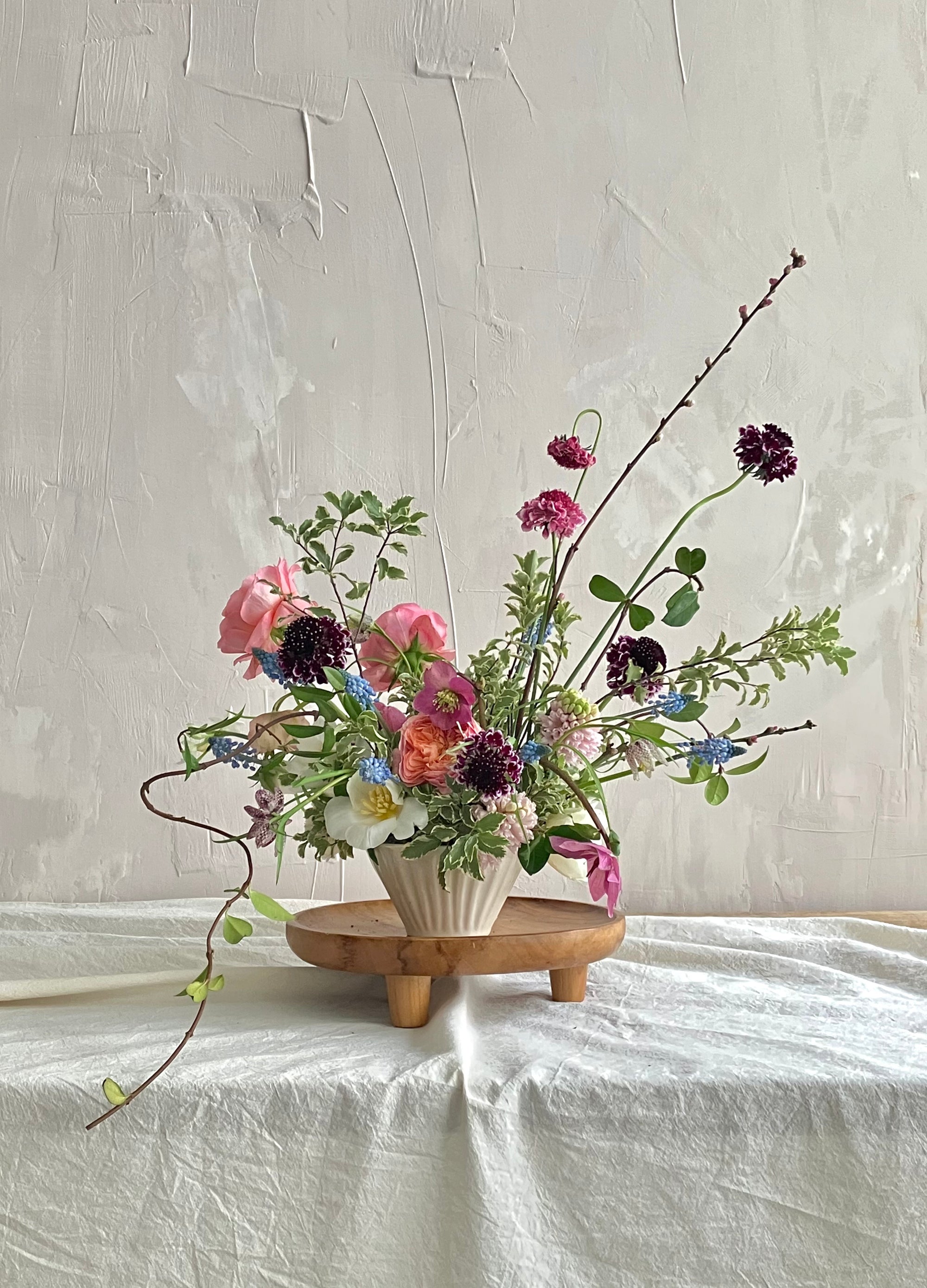 Floral arrangement workshop: Garden-style