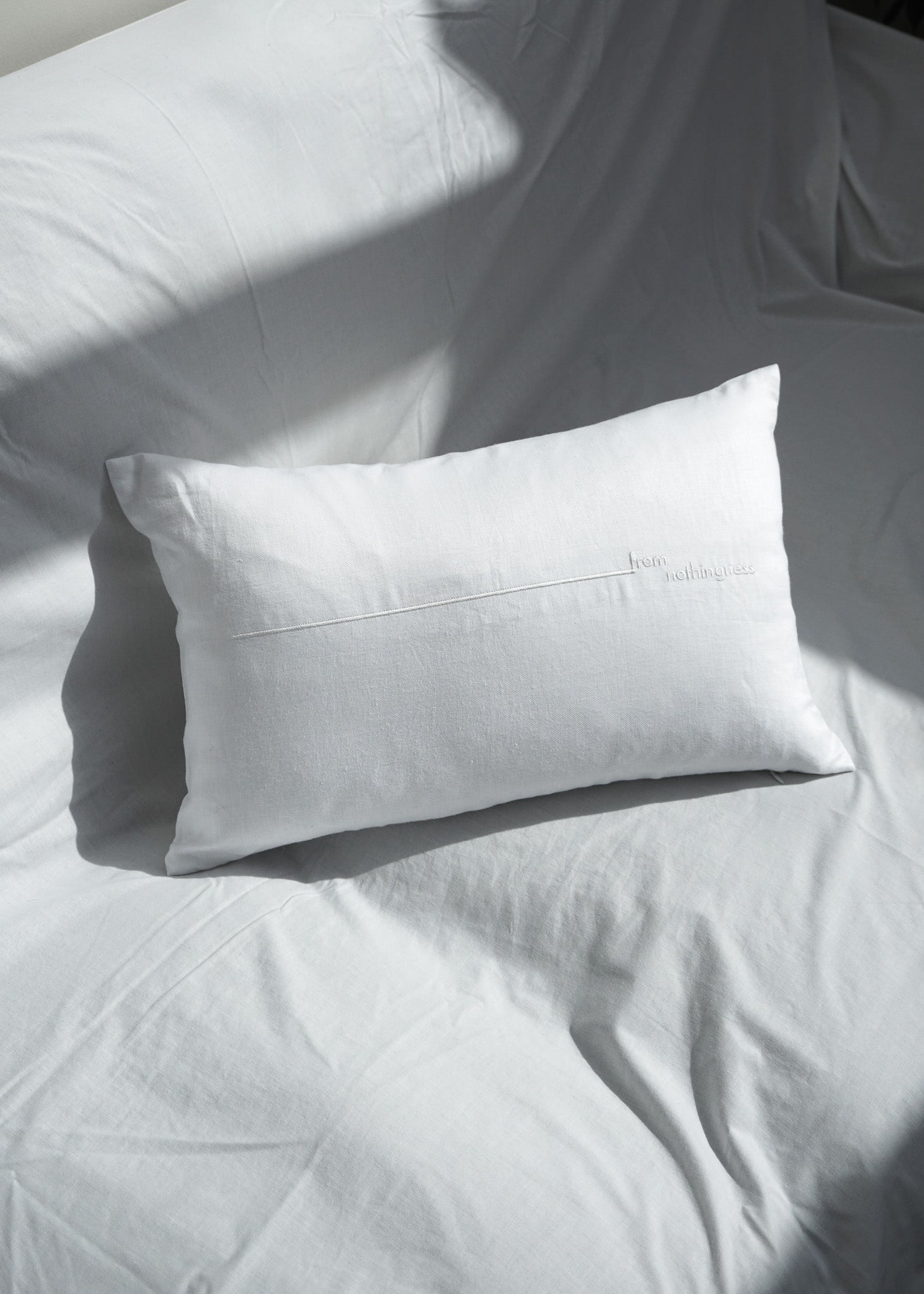 A pillow from nothingness