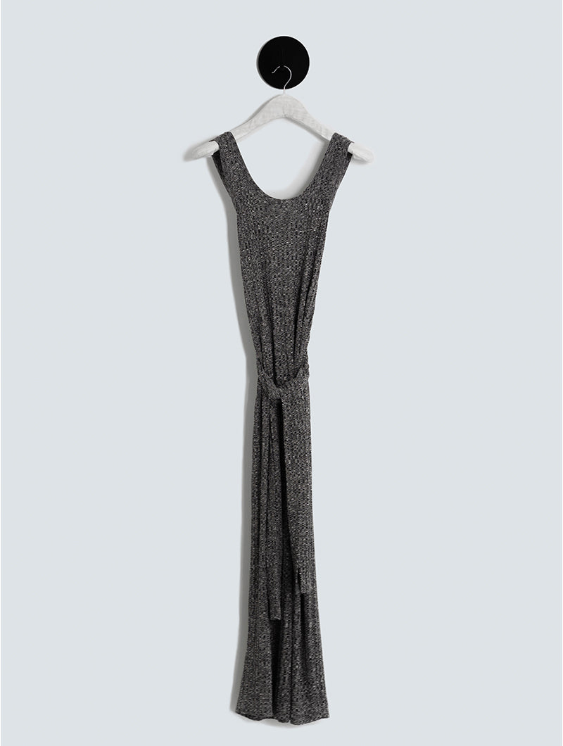 Rib knit tank dress
