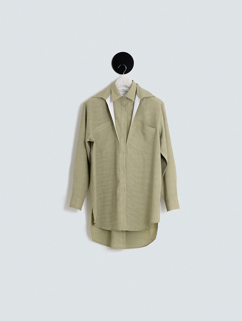 Double collar shirt